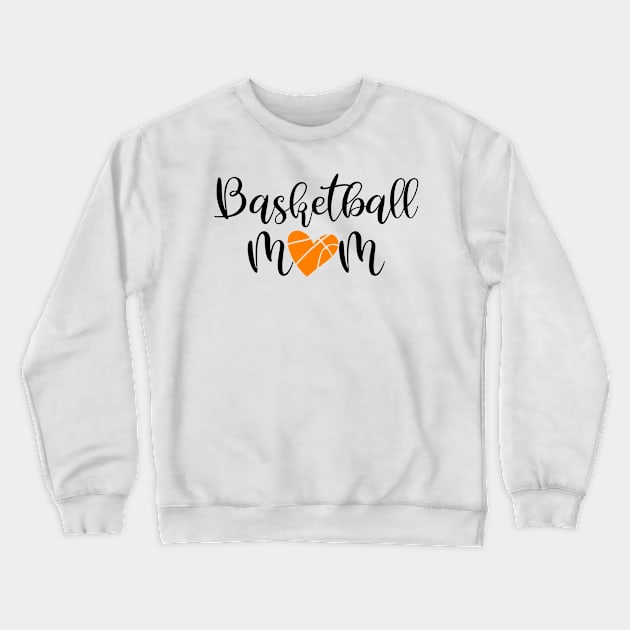 Basketball Mom Crewneck Sweatshirt by KINNFUL